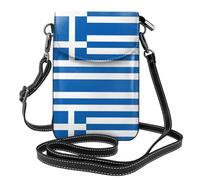 Greek flag This lightweight, unisex flap crossbody bag frees up your hands and is suitable for travel, holidays, and everyday use.