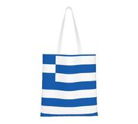Greek Flag Totes. Lightweightcanvas, Double Handles, Stylish Women'S Tote Bag, Perfect For Shopping, Work And Everyday Carry.