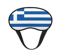 Greek Flag Ultimate Eye Mask for Sleeping, Soft and Comfortable Eye Mask, Relaxing Zero Pressure Night Blindfold.