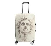 Greek God Helios Luggage Cover for Suitcase Protector Washable S