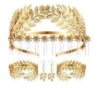 Greek Goddess Accessories - Greek Goddess Costume Women, Cleopatra Jewellery, Cleopatra Accessories, Greek Goddess Costume, Cleopatra Headpiece, Greek Goddess Headpiece, Gold Greek Goddess Accessories