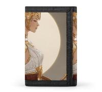 Gr oddess Athena Wisdom Trifold Wallet Front Pocket Purse Card Holder