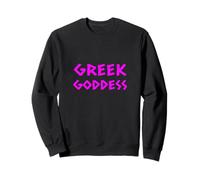 Gr oddess Women Girls From Greece Hellas Hellenic Woman Sweatshirt