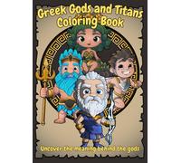 Greek Gods and Titans: Coloring Book