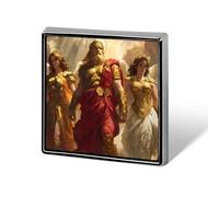 Greek Gods Goddesses Custom Lapel Pins Square Brooch Tie Suit Dress Accessories for Men Women Wedding Birthday