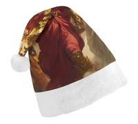 Greek Gods Goddesses Funny Christmas Hat Unisex Santa Hats Holiday Xmas Cap Classic for New Year Party Decor