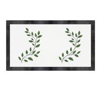 'Greek Green Leaf Branch' Pet Feeding Mat (PM00028786)