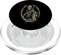 Greek Hades Classical Armor Spartan warrior PopSockets PopGrip for MagSafe