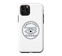 Greek Heritage Pride Ancient Eye Medallion Hellenic Case for iPhone 11 Pro