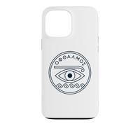 Greek Heritage Pride Ancient Eye Medallion Hellenic Case for iPhone 13 Pro Max