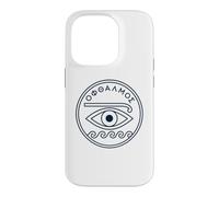 Greek Heritage Pride Ancient Eye Medallion Hellenic Case for iPhone 14 Pro