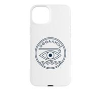 Greek Heritage Pride Ancient Eye Medallion Hellenic Case for iPhone 15 Plus