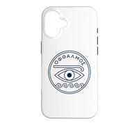 Greek Heritage Pride Ancient Eye Medallion Hellenic Case for iPhone 16