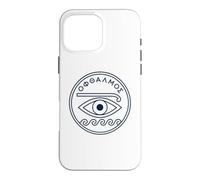 Greek Heritage Pride Ancient Eye Medallion Hellenic Case for iPhone 16 Pro Max