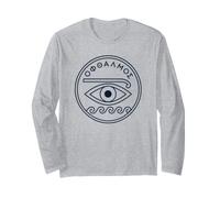 Greek Heritage Pride Ancient Eye Medallion Hellenic Long Sleeve T-Shirt