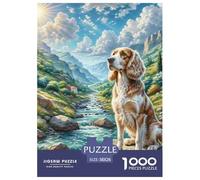 Greek Hound Jigsaw Puzzles Adult And Children Beautifully Illustrated Fun Activity for Home Birthday Jumbo Age 12+ for Adults 38x26cm/1000pcs