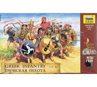Greek Infantry Figure Plastic Kit 1:72 Model ZVEZDA
