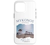 Greek Island Mykonos Greece Case for iPhone 16 Pro Max
