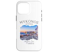 Greek Island Mykonos Greece Case for iPhone 16 Pro Max