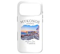 Greek Island Mykonos Greece Case for iPhone 17 Pro Max