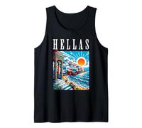Greek Island Mykonos Tank Top