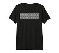 Greek Key Square Pattern Premium T-Shirt