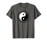 Greek Key Ying Yang Feng Shui Yin Yang T-Shirt