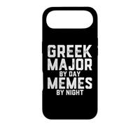 Greek Major By Day Memes Night Classical Studies Student Case for iPhone Air
