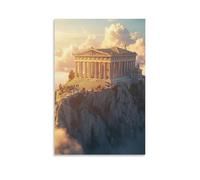 Greek Mythology Art - Modern Giclee Canvas Prints Landscape Pictures Artwork Paintings on Canvas Wall Art for Home Office Decorations 24x36inch(60x90cm)