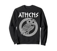 Greek Mythology Athens Athenian Owl Suitable for Men Women. Sweatshirt