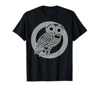 Greek Mythology Athens Athenian Owl Suitable for Men Women. T-Shirt