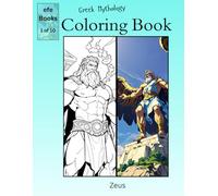 Greek Mythology Coloring Book Series: Zeus