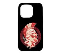 Greek Mythology Deity Athena Bubblegum Goddess Case for iPhone 15 Pro