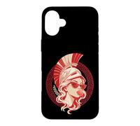 Greek Mythology Deity Athena Bubblegum Goddess Case for iPhone 16 Plus