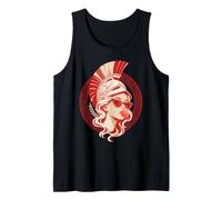 Greek Mythology Deity Athena Bubblegum Goddess Tank Top