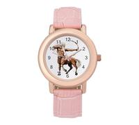 Greek Mythology Deity Centaur Women's Wrist Watch Fashion Alloy Quartz Watch with Strap Easy to Read