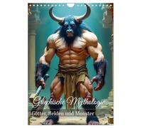 Greek mythology - gods, heroes and monsters UK-Version (Wall Calendar 2026 DIN A4 Portrait), CALVENDO 12 Month Wall Calendar