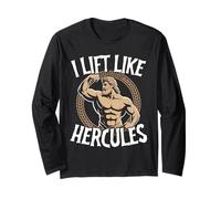 Greek Mythology Hercules Graphic Ancient Greece God Long Sleeve T-Shirt