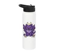 Greek Mythology Kawaii Cerberus Pastel Goth Stainless Steel Insulated Water Bottle