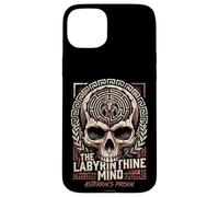 Greek Mythology Labyrinthine Mind Asterion Minotaur Skull Case for iPhone 15 Plus
