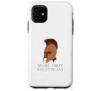 Greek Mythology - Make Troy Great Again - Trojan War Case for iPhone 11