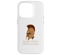 Greek Mythology - Make Troy Great Again - Trojan War Case for iPhone 14 Pro