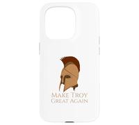 Greek Mythology - Make Troy Great Again - Trojan War Case for iPhone 15 Pro
