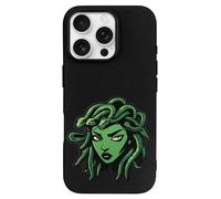Greek Mythology Medusa Cell Phone Basic Cases Compatible with iPhone 16/16 Plus/16 Pro/16 Pro Max/16 E