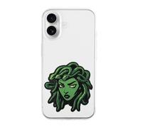 Greek Mythology Medusa Cell Phone Basic Cases Compatible with iPhone 16/16 Plus/16 Pro/16 Pro Max/16 E
