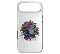 Greek Mythology Medusa Embroidery Occult Colorful Hippie Case for iPhone Air