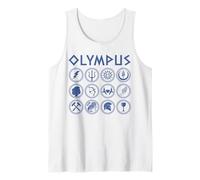 Greek Mythology Mount Olympus Greece Gods and Goddesses Tank Top