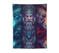 Greek Mythology Norse Gods Poster Wall Art Tapestry Print Paint Artworks Modern Decor Bedroom Tapestries 30"x40"