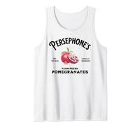 Greek Mythology Persephone's Farm Fresh Pomegranates Goddess Tank Top