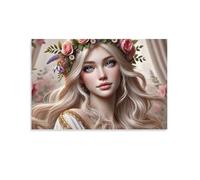 Greek Mythology Poster Aphrodite - Goddess of Love Posters Art Print Wall Photo Paint Poster Hanging Picture Family Decor 08x12inch(20x30cm)